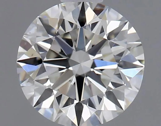 0.71ct Round Natural Diamond (Colour F, Clarity VS2, Cut EX, GIA Certified)