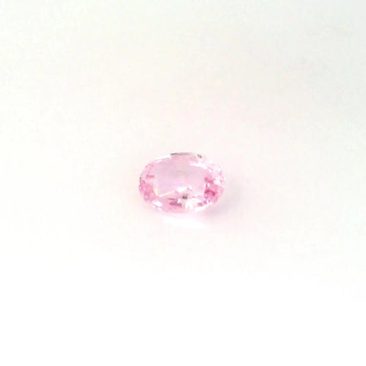 1.65ct Oval Natural Sapphire (Colour Pink, Clarity Slightly Included, Cut Faceted)