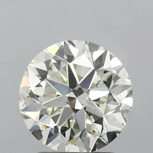 2.03ct Round Natural Diamond (Colour J, Clarity VS2, Cut VG, IGI Certified)