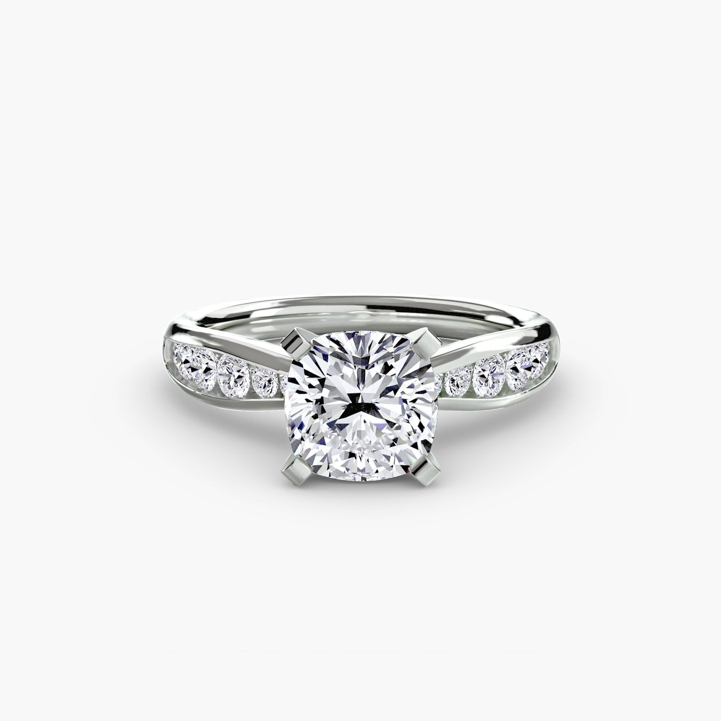Solitaire with Pavé 3